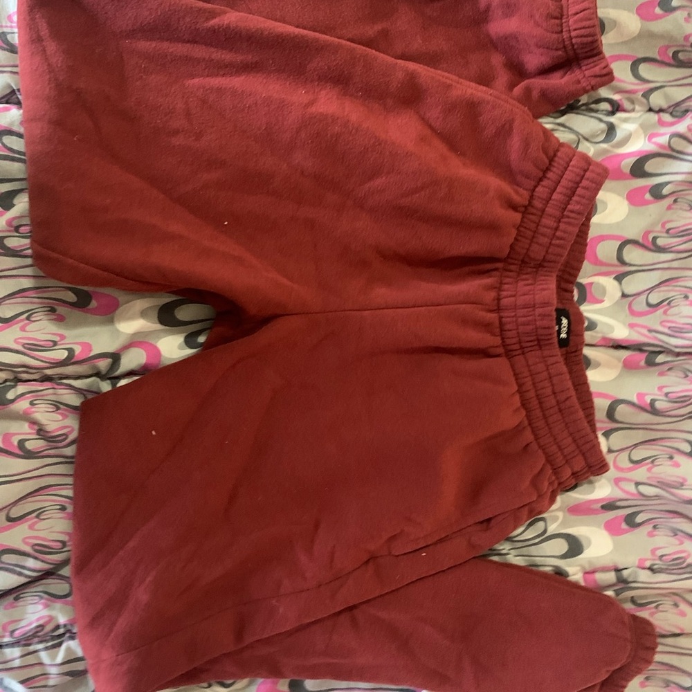 Red sweats